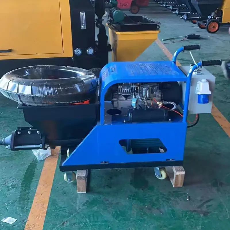 Automatic Wall Tools Cement Plastering Rendering Machine Mortar Plaster Spraying Machine — image 7