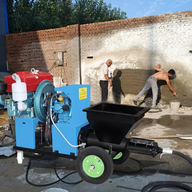 Double-cylinder Plunger Type Cement Mortar Spraying Machine Rotor Stator — image 5