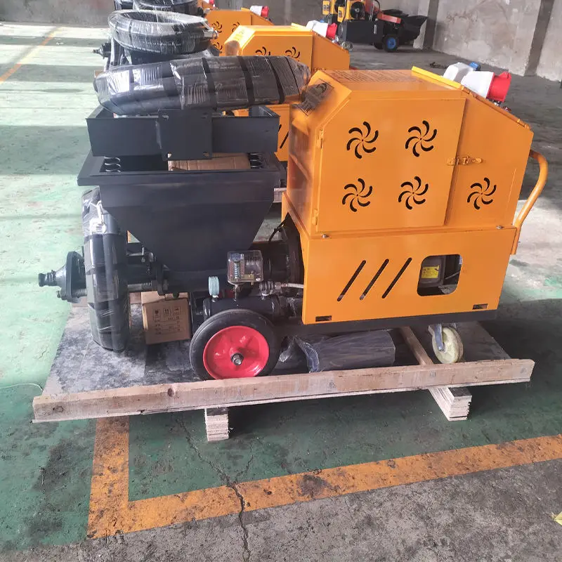 Cement Mortar Stucco Putty Sprayer Wall Plastering Mortar Multi-function Paint Spraying Machine — image 4