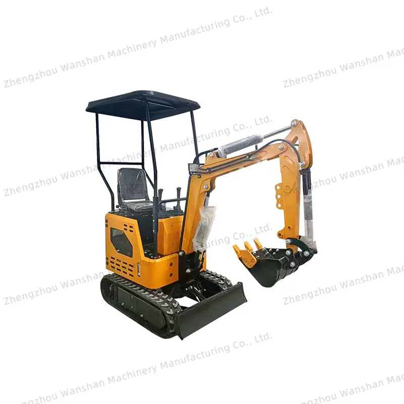 Municipal Greening Demolition Multi-purpose Excavator Rural Trench Digging Building House Digging Foundation Small Excav — view 1