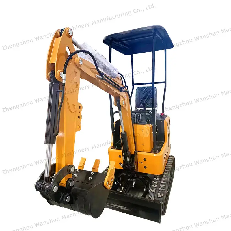 Municipal Greening Demolition Multi-purpose Excavator Rural Trench Digging Building House Digging Foundation Small Excavator — image 6