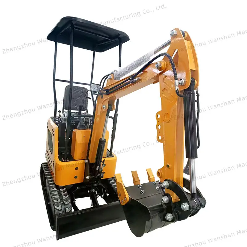 Municipal Greening Demolition Multi-purpose Excavator Rural Trench Digging Building House Digging Foundation Small Excavator — image 7