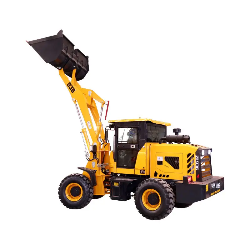 Agricultural Tractor with Front Loader Earth-Moving Machinery Wheel Loader Track Skid Steer Loader Core Components Engine — image 3