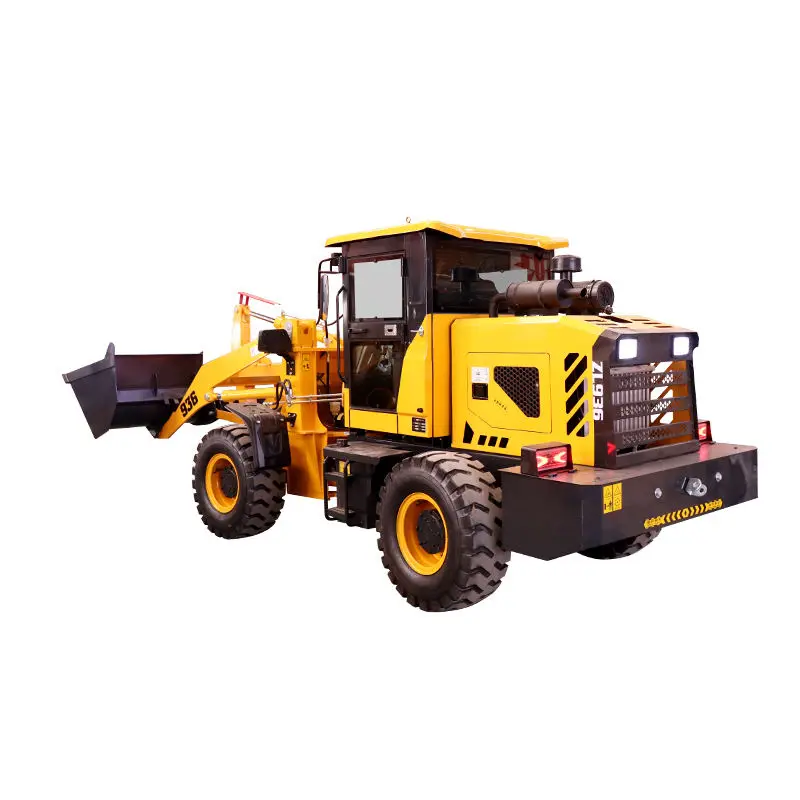 Agricultural Tractor with Front Loader Earth-Moving Machinery Wheel Loader Track Skid Steer Loader Core Components Engine — image 4