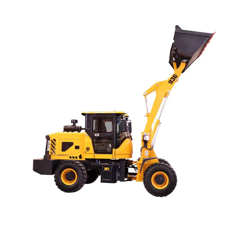 Agricultural Tractor with Front Loader Earth-Moving Machinery Wheel Loader Track Skid Steer Loader Core Components Engine — image 5