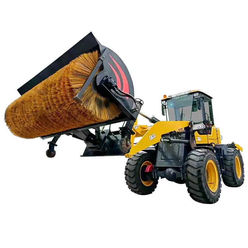 Agricultural Tractor with Front Loader Earth-Moving Machinery Wheel Loader Track Skid Steer Loader Core Components Engine — image 6