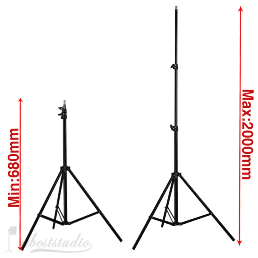Photo Studio Lighting Set Green Black White Background White Gold Umbrella and Reflcetor Photography Accessories — image 6