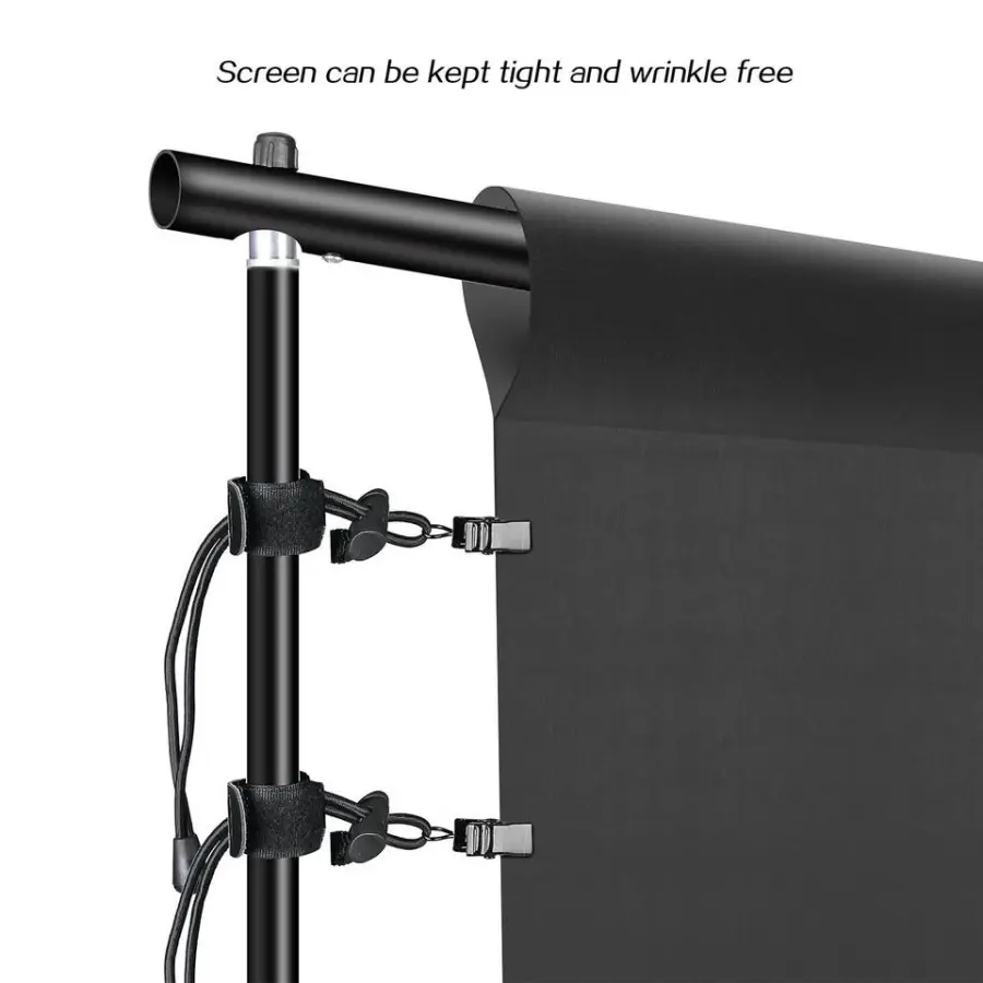 Photography Studio Lighting Set 2*3m Background Stand and Backdrops White Photo Umbrella for Studio — image 5