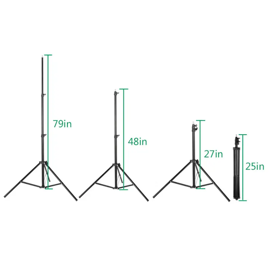 6.6x10ft Photography Accessories Video Lighting Kit Set Umbrella Softbox Backdrop and 5 in 1 Reflector for Photo Studio — image 6
