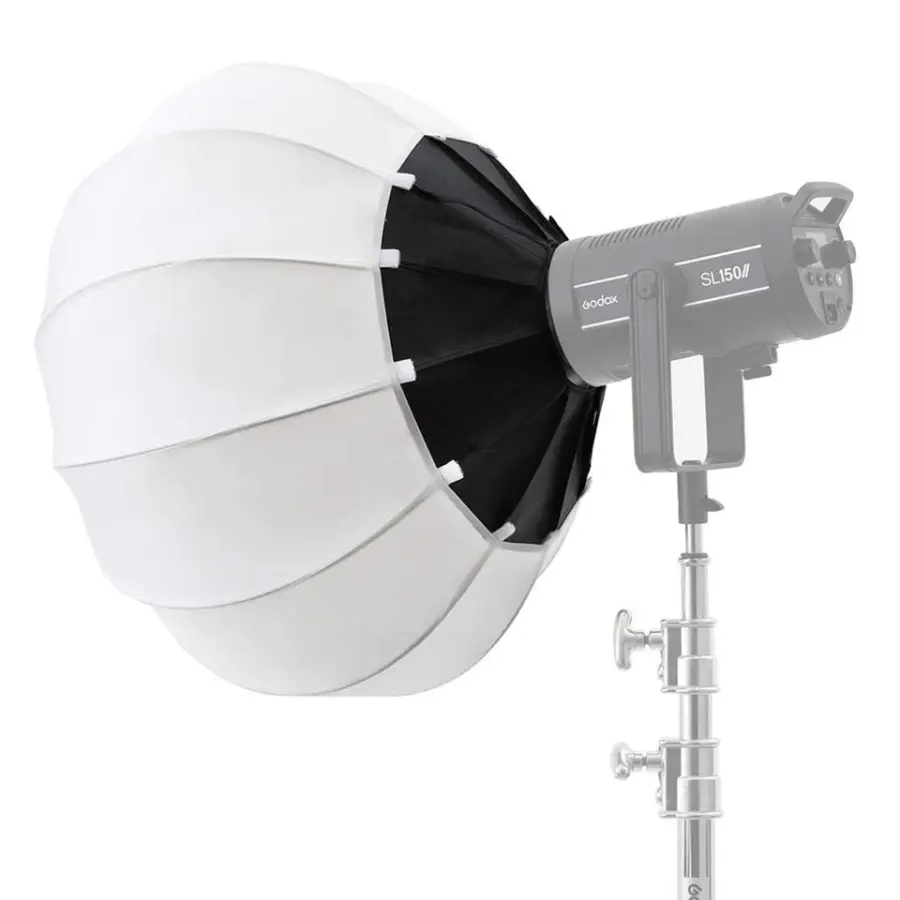65cm Globe Ball Softbox with Bowens Mount Folding Diffuser Soft Box for Portrait Photographic Video Studio — view 1