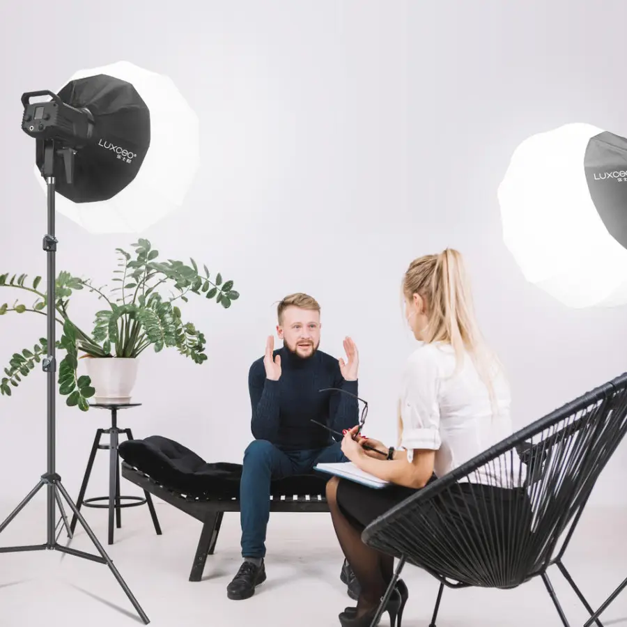 65cm Globe Ball Softbox with Bowens Mount Folding Diffuser Soft Box for Portrait Photographic Video Studio — image 4