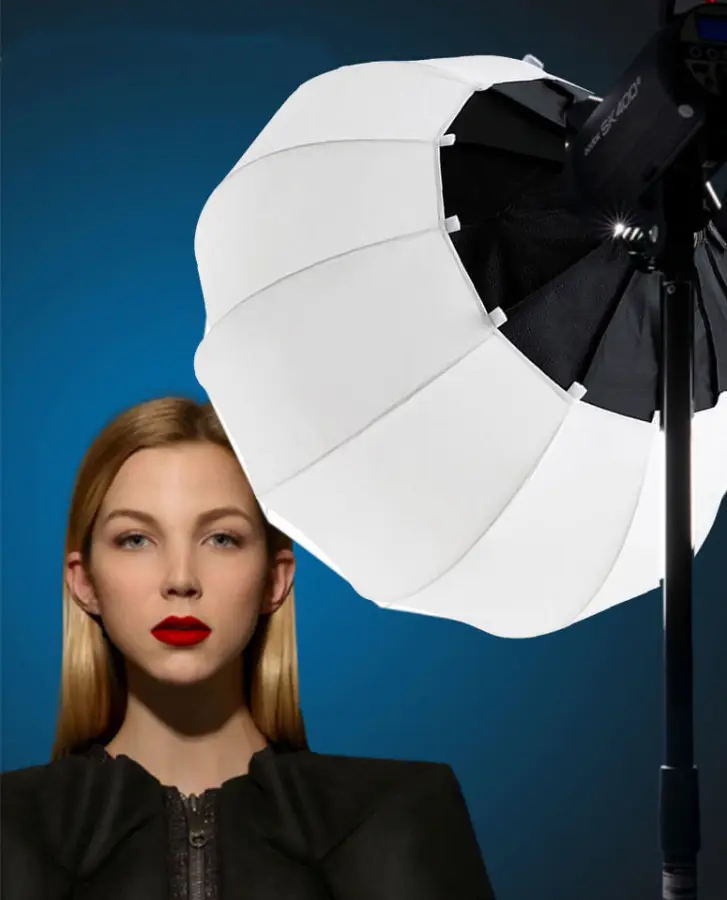 65cm Easy Setup Foldable Lantern Softbox SpeedLite Flash Continuous Light Soft Box for Portrait Photography Video Studio — image 4