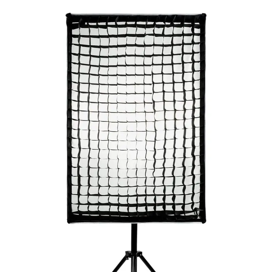 Rectangular Softbox 60*60cm 60*90cm 80*120cm Foldable Quick Release Bowens Mount Softbox with Grid for Photography Video — view 1