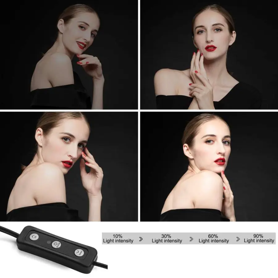 5600k Video Lighting Photographic Equipment Camera Studio Red Yellow Blue LED Video Fill in Panel Light Set — image 4