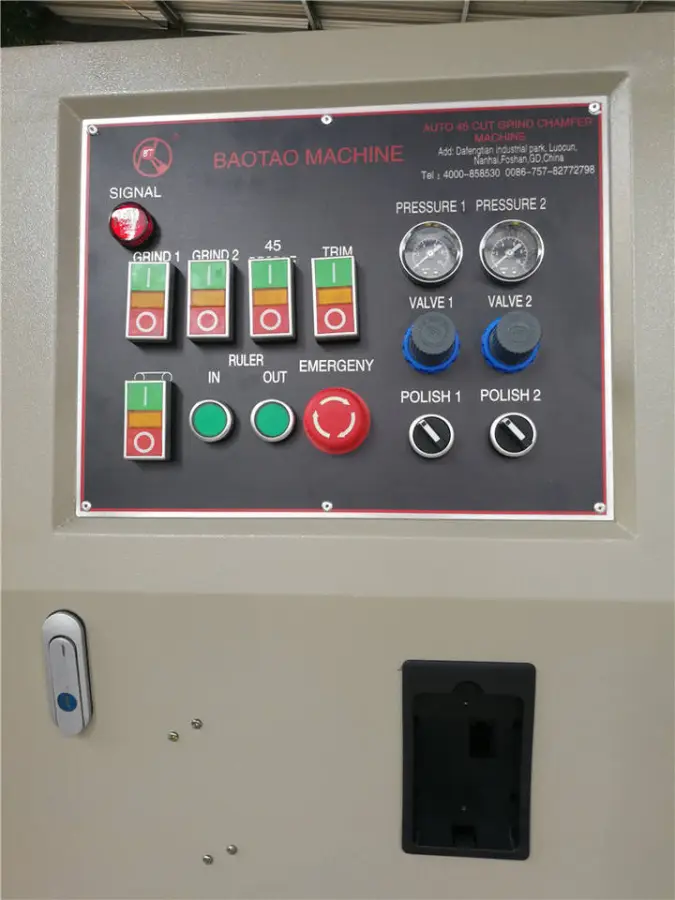 Auto Beveling Machine Porcelain Tiles 45 Degree Angle Cutting Squaring Chamfering — image 3