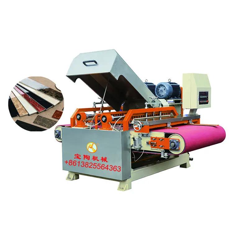 Multi Disk Auto Ceramic Cutting Machine Fast Sawwork Cut Border Tiles Skirting Plinth Baseboard — view 1