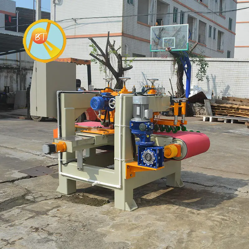 High Quality Good Price Professional Front and Back Precision Ceramic Tile Cutting Machine CNC 2 Disc With Conveyor — image 4