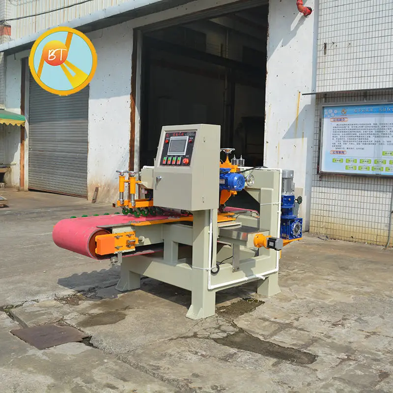 High Quality Good Price Professional Front and Back Precision Ceramic Tile Cutting Machine CNC 2 Disc With Conveyor — image 5
