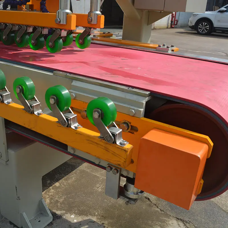 High Quality Good Price Professional Front and Back Precision Ceramic Tile Cutting Machine CNC 2 Disc With Conveyor — image 7