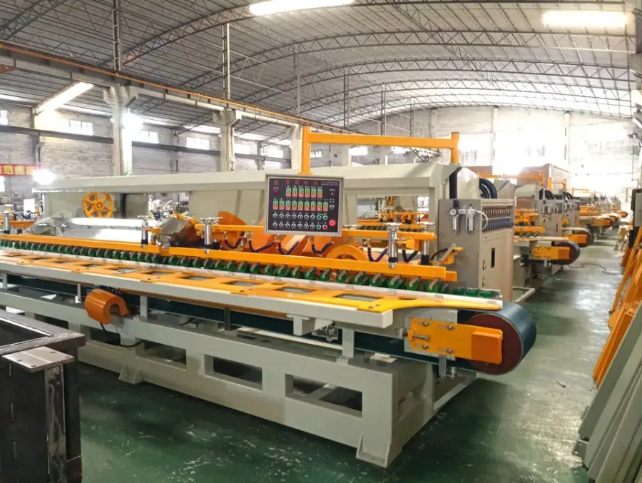 Automatic Ceramic Tiles Granite Stone Edge Grinding Machines Porcelain Slabs Bullnose Polishing Engine Motor PLC Made China — image 6