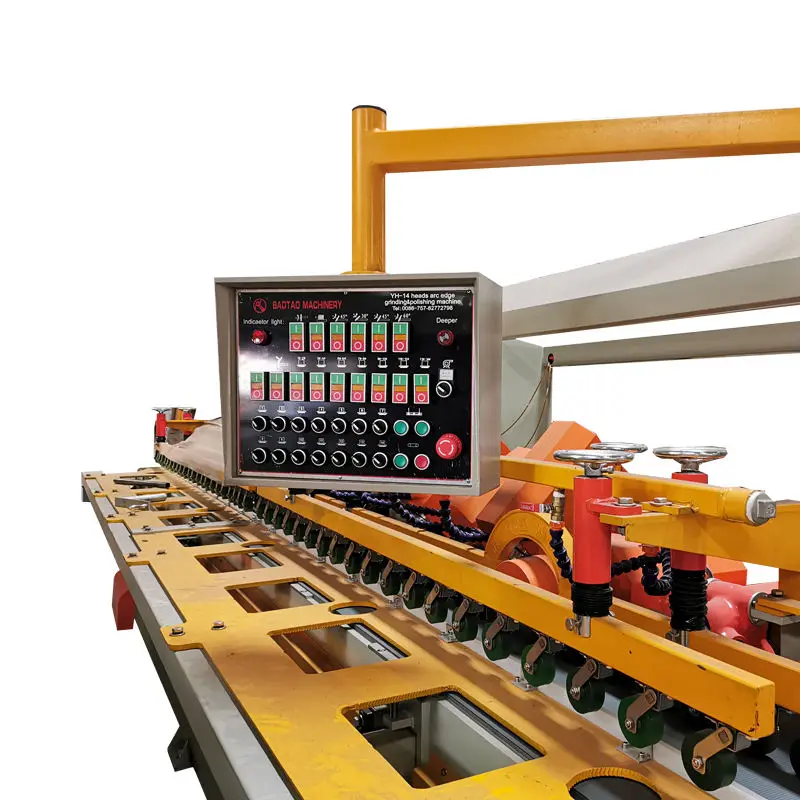 Customized 14-Grinding Heads Bullnose Tile Machine Ceramic Floor Tiles Production Line for Marble Export to Middle East — image 6