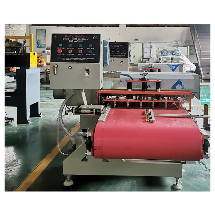 Mosaic Automatic Machine Manufacturers Multi Saw Blades Large Porcelain Tile Double Heads Block Marble Stone Cutting Machine — image 4