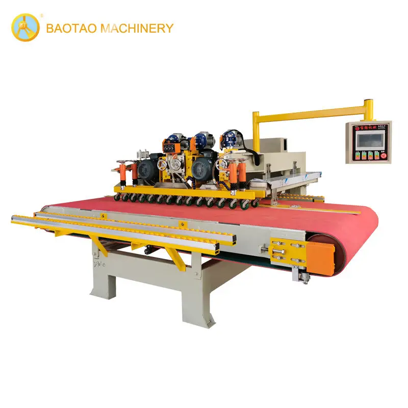 Automatic Water Jet Ceramic Wet Saw Cutter 3KW Motor Tile Cutting Machine with PLC for Stone Cutting — view 1