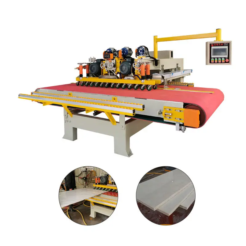 Automatic Water Jet Ceramic Wet Saw Cutter 3KW Motor Tile Cutting Machine with PLC for Stone Cutting — image 3