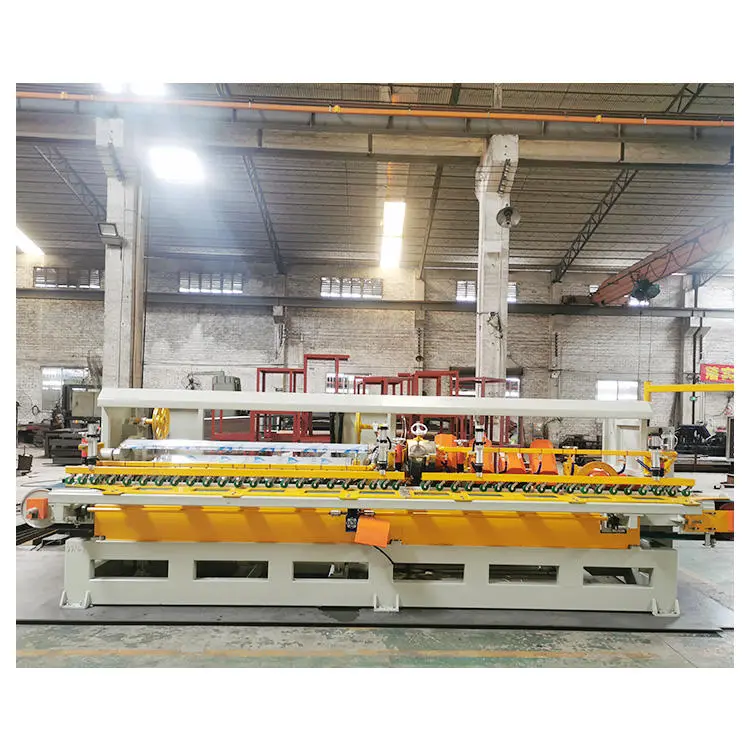 Arc Edges Polish and Automatic Chamfering Porcelain Tile Bullnose Sheet Large Multihead Granite Stone Edge Polishing Machine — image 3