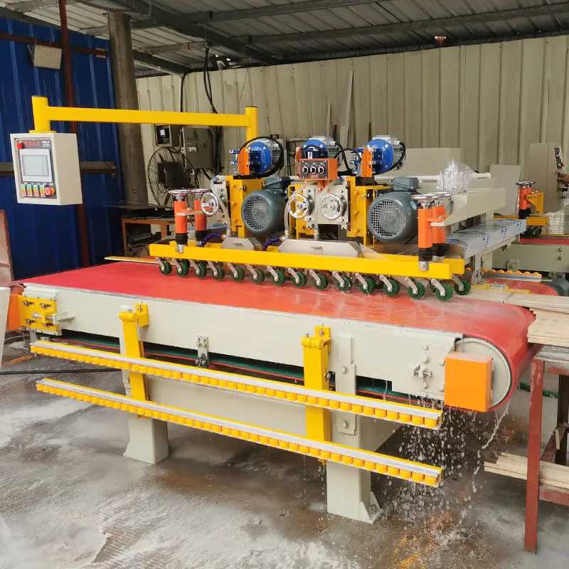 Big Size Ceramic Tile Cutting Machine Making Machinery Multi Blade Saw Stone Electric Waterjet Design for Marble Edge Grinding — image 4