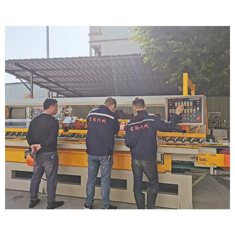 Baotao 14-Head Arc Ceramic Tiles Edge Stone Bullnose Machine Automatic Polishing for Marble Granite PLC Motor Gear Pump Bearing — image 7