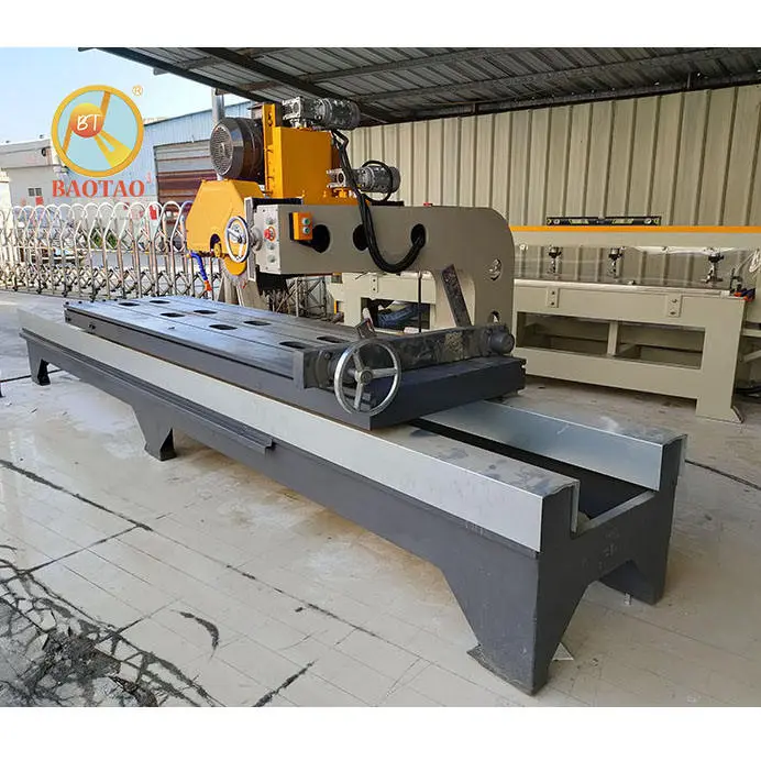 Marble Slabs Granite and Stone Manual Cutting Machine — view 1