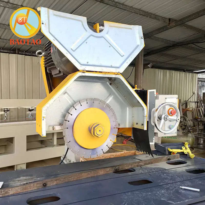 Marble Slabs Granite and Stone Manual Cutting Machine — image 3