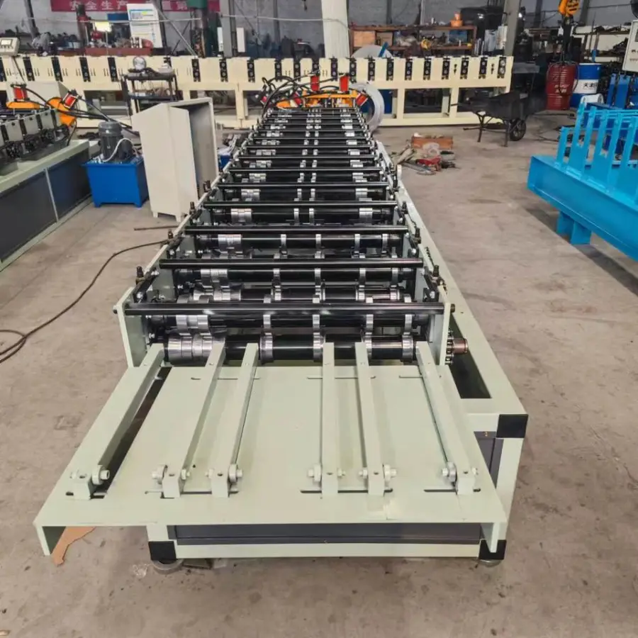 Light Steel Keel CU Shape Roll Forming Machine Drywall Frame Metal Ceiling Stud Track Making Machine — image 5