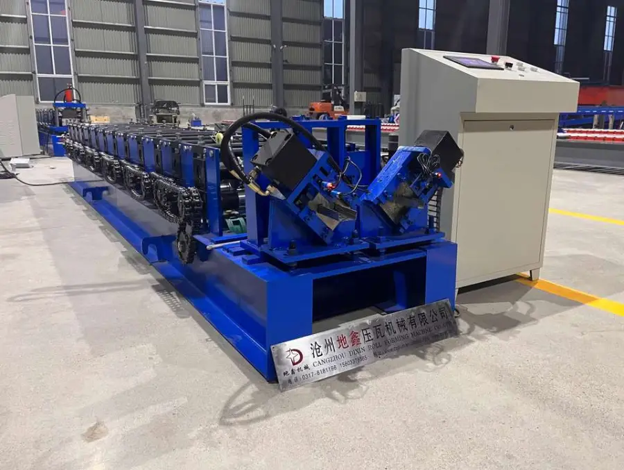 2/3/4 in 1 Steel Keel Machine Metal Frame Purlin Making Machine C Channel Stud Track Roll Forming Machine — image 3