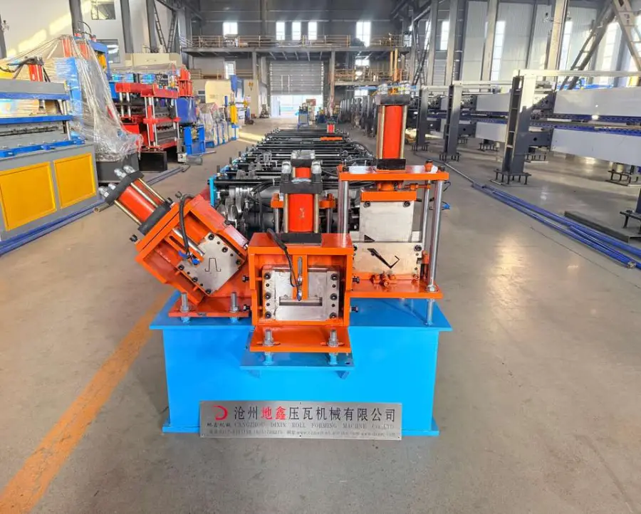 2/3/4 in 1 Steel Keel Machine Metal Frame Purlin Making Machine C Channel Stud Track Roll Forming Machine — image 4