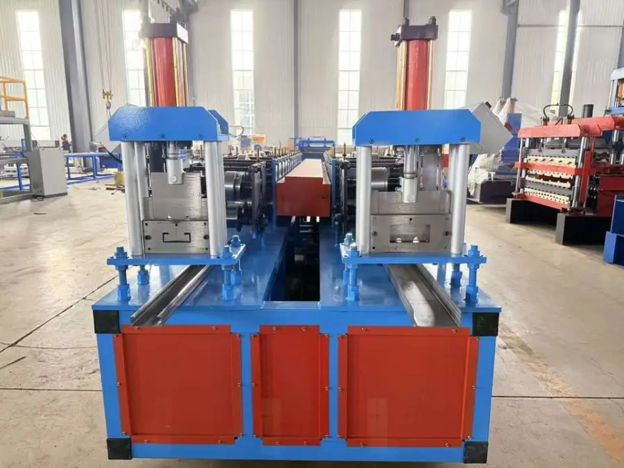 Steel Keel Customized Profile CD UW Frame Making Machine C Channel Metal Purlin Roll Forming Machine — image 5