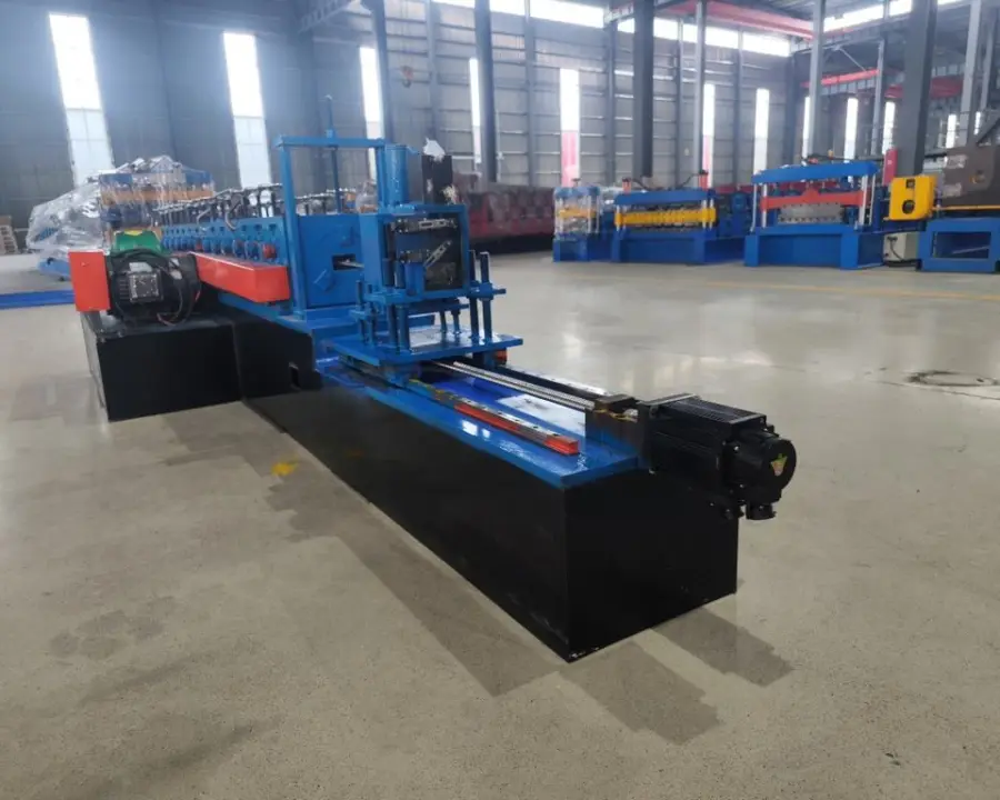 Omega Drywall Profile Making Machine with Gear Bearing Motor Core Components; Drywall Channel Stacker and Steel Stud Machine — image 3