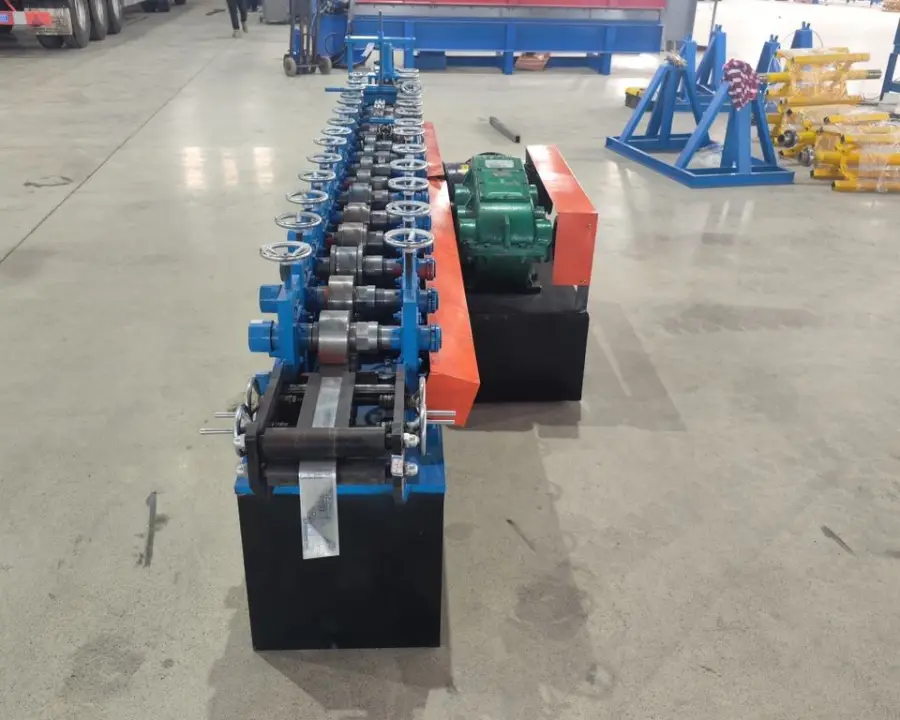 Omega Drywall Profile Making Machine with Gear Bearing Motor Core Components; Drywall Channel Stacker and Steel Stud Machine — image 5