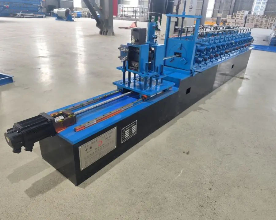Omega Drywall Profile Making Machine with Gear Bearing Motor Core Components; Drywall Channel Stacker and Steel Stud Machine — image 6