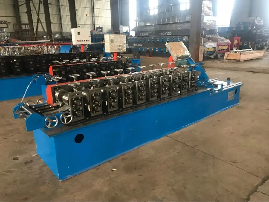 Fully Automatic Galvanized Steel Light Keel Metal Cold Roll Forming Machine Used PLC Stud Light C U Channel Drywall Steel Frame — image 3