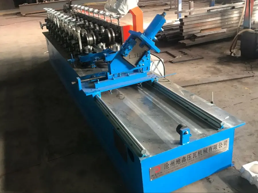 Fully Automatic Galvanized Steel Light Keel Metal Cold Roll Forming Machine Used PLC Stud Light C U Channel Drywall Steel Frame — image 4