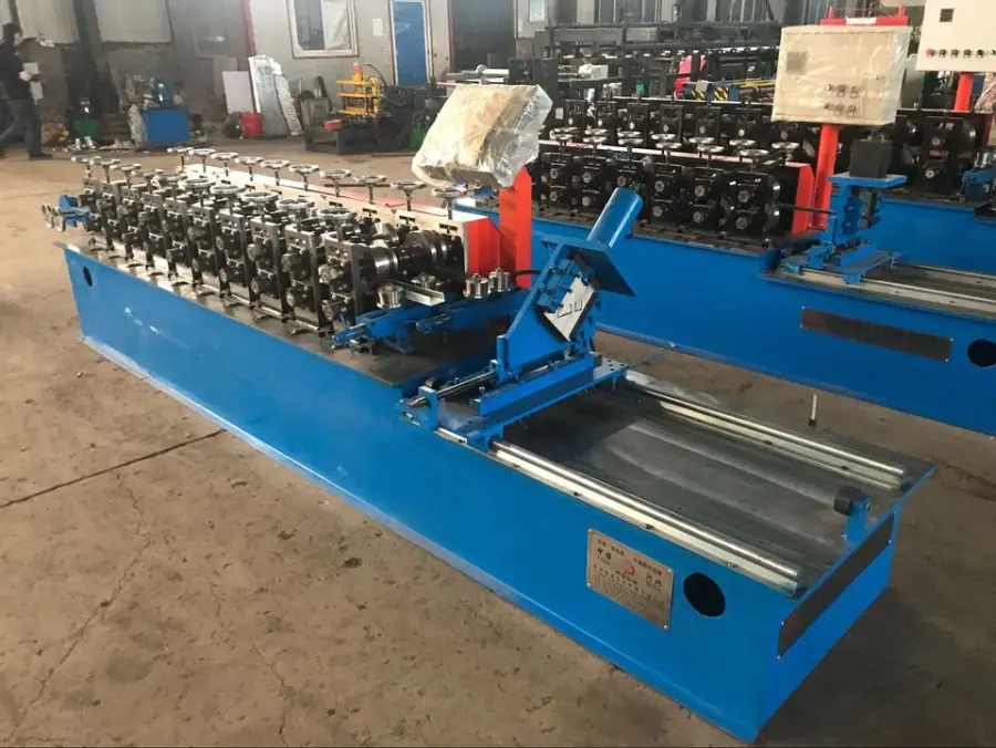 Fully Automatic Galvanized Steel Light Keel Metal Cold Roll Forming Machine Used PLC Stud Light C U Channel Drywall Steel Frame — image 7