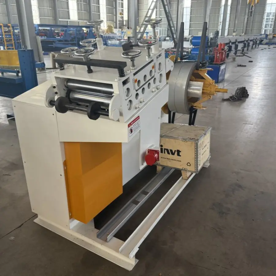 Automatic Hydraulic Coil Decoiler Sheet Raw Material Gear and Bearing Core Components — image 5