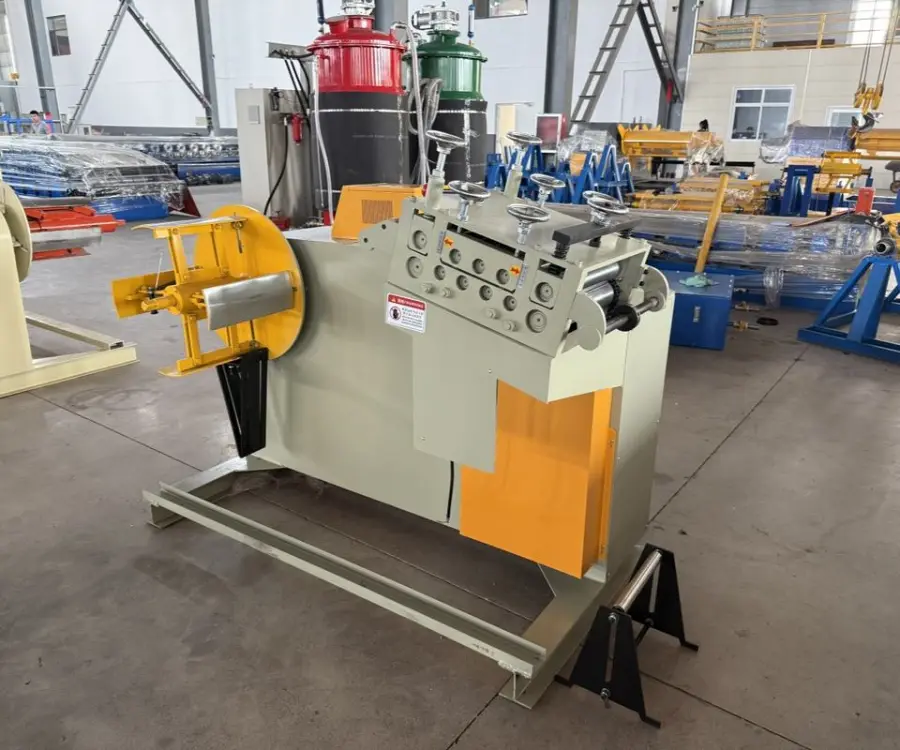 Automatic Hydraulic Coil Decoiler Sheet Raw Material Gear and Bearing Core Components — image 7