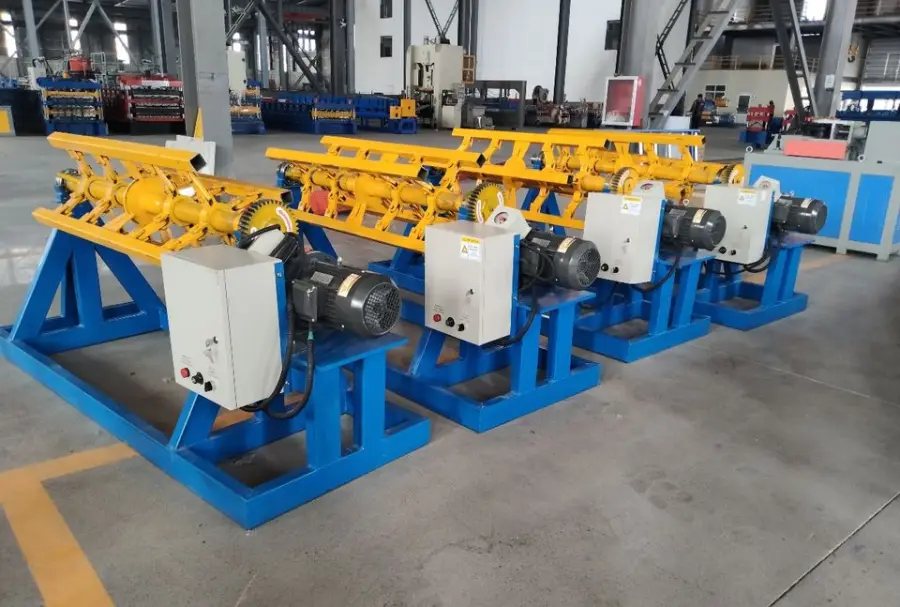 DIXIN 5T Electric Decoiler Uncoiler Machine Open Coiler up Machine — image 3