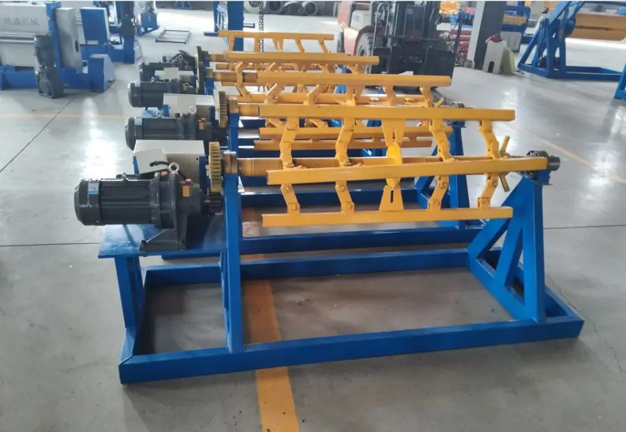 DIXIN 5T Electric Decoiler Uncoiler Machine Open Coiler up Machine — image 5