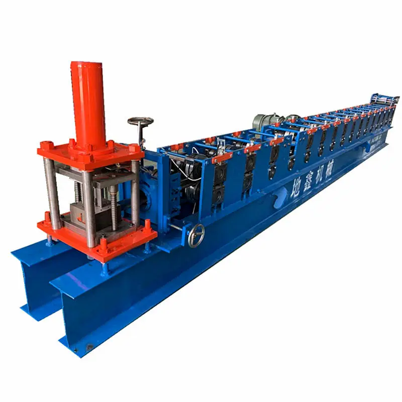 Elevator Rail Process T45 T50 T70 T90 All Size Guide Rails Roll Forming Machine — view 1