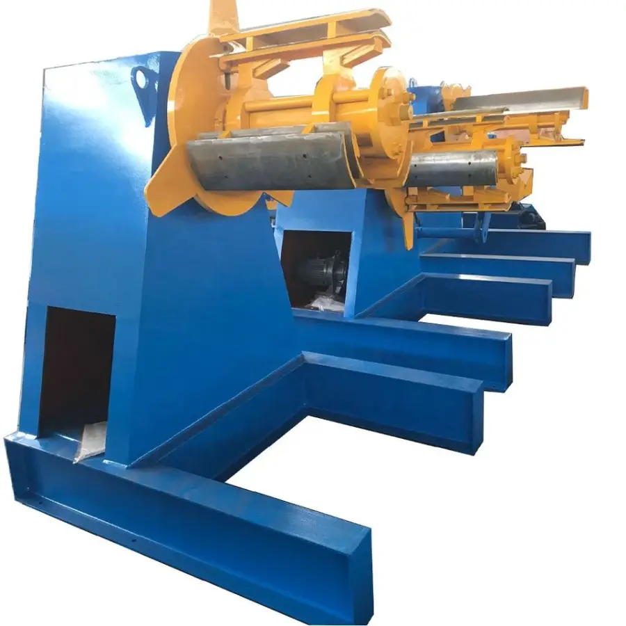Hydraulic Steel Plate Corrugated Sheet Uncoiler, 5T/10Tautomatic Steel Plate Corrugated Sheet Decoiler — image 3