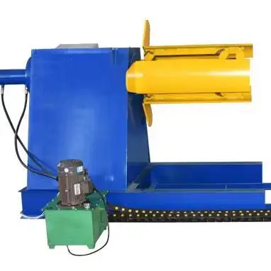 Automatic Hydraulic Uncoiler Heavy Sheet Decoiler China's Gear Engine Bearing Technology Decoiling Roll Forming Machine — view 1